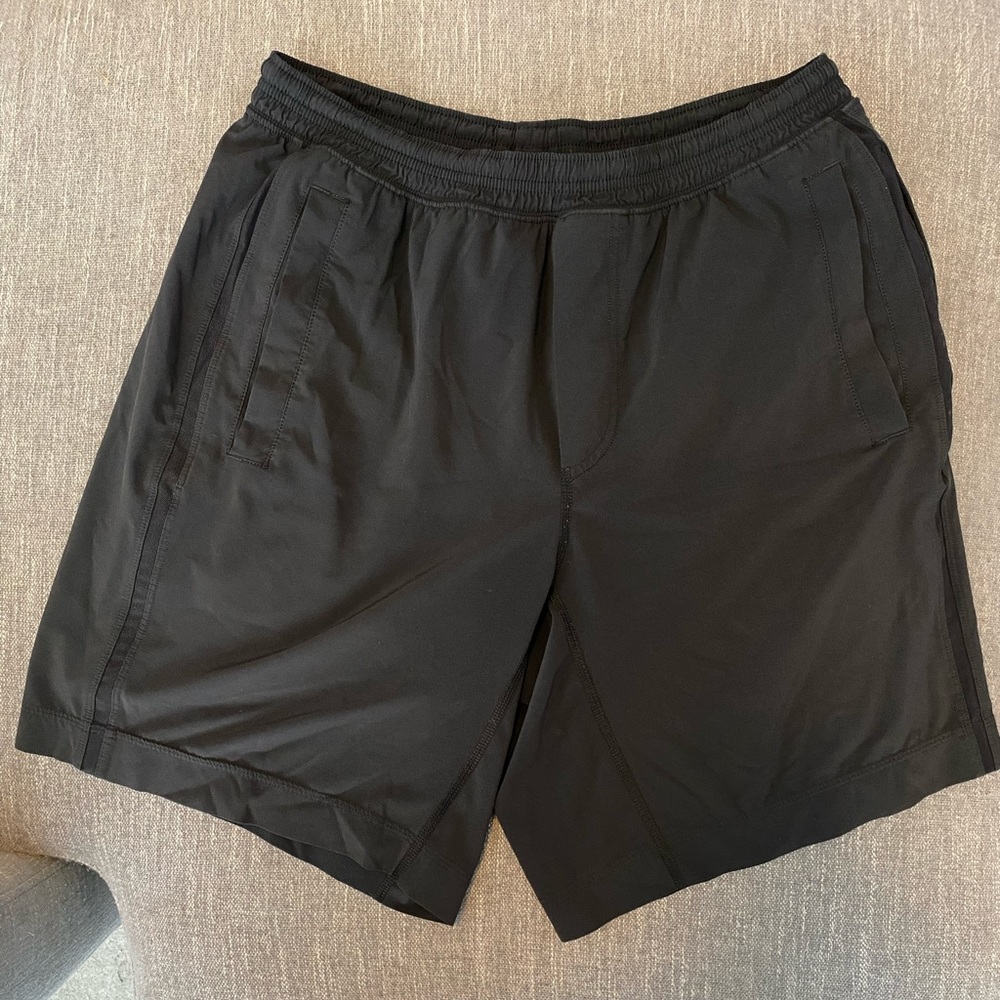 Lululemon Mens Athletic Black Shorts